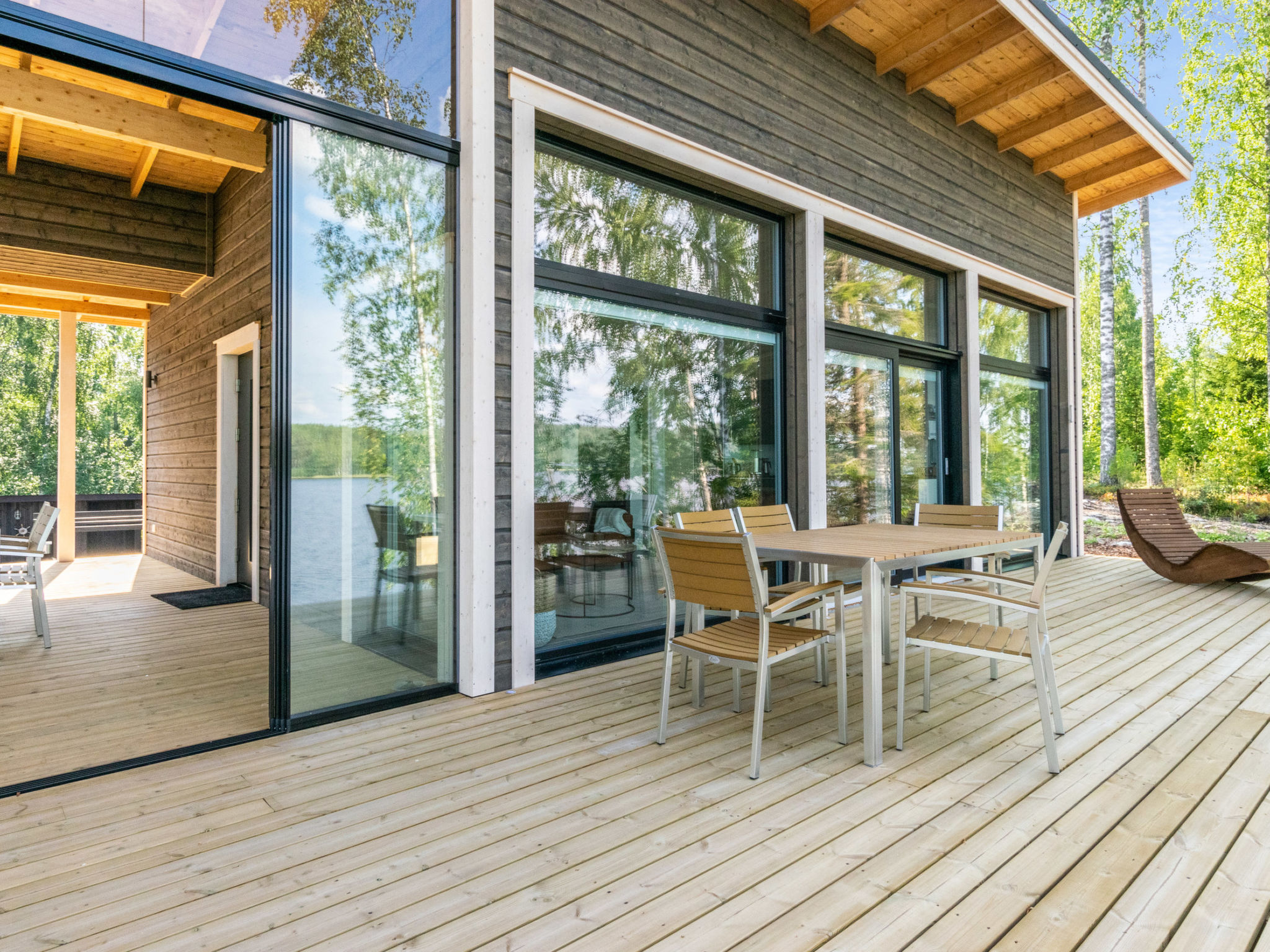 Hot pool cottage kesäranta - Binnen