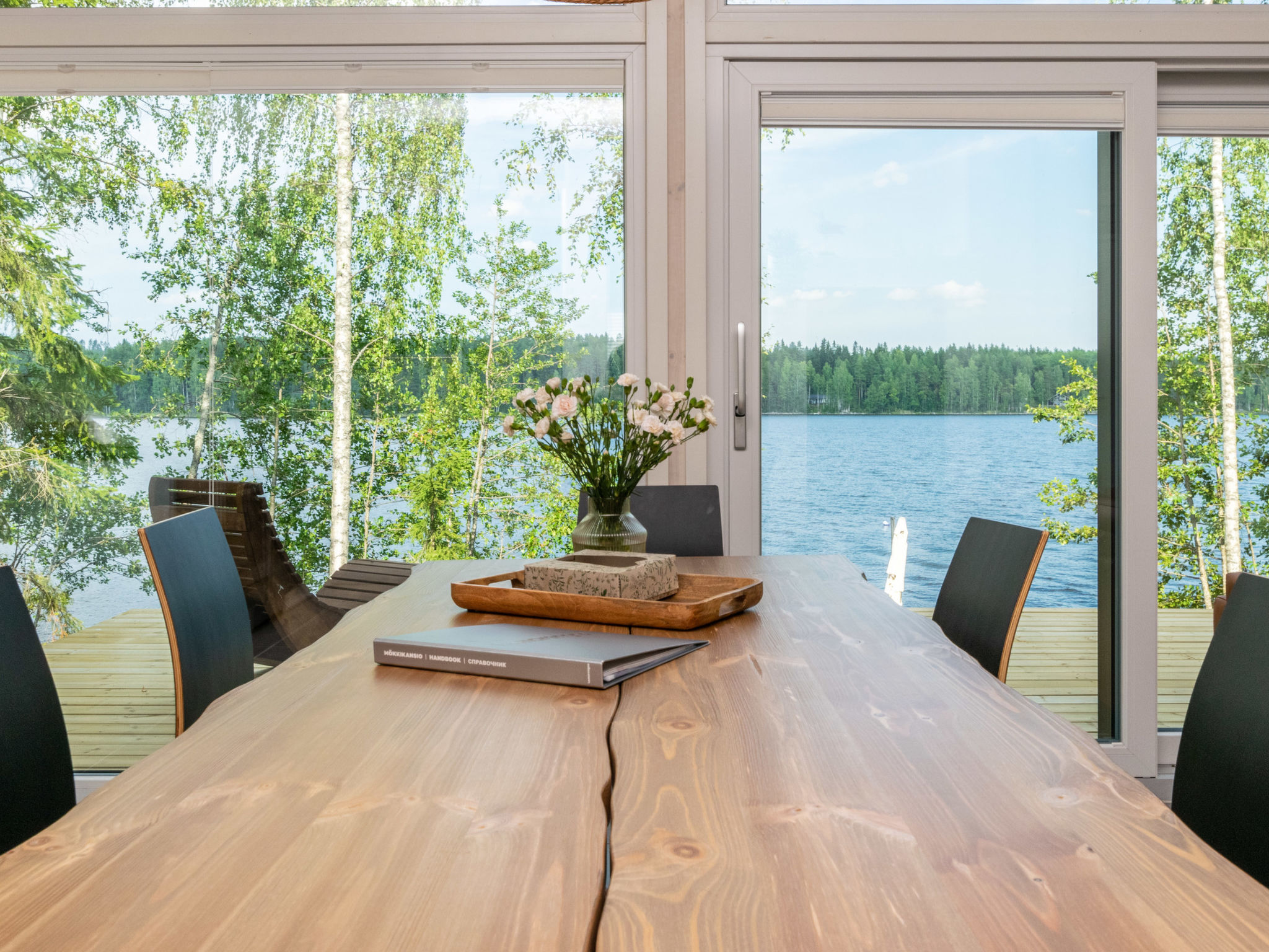 Hot pool cottage kesäranta - Binnen