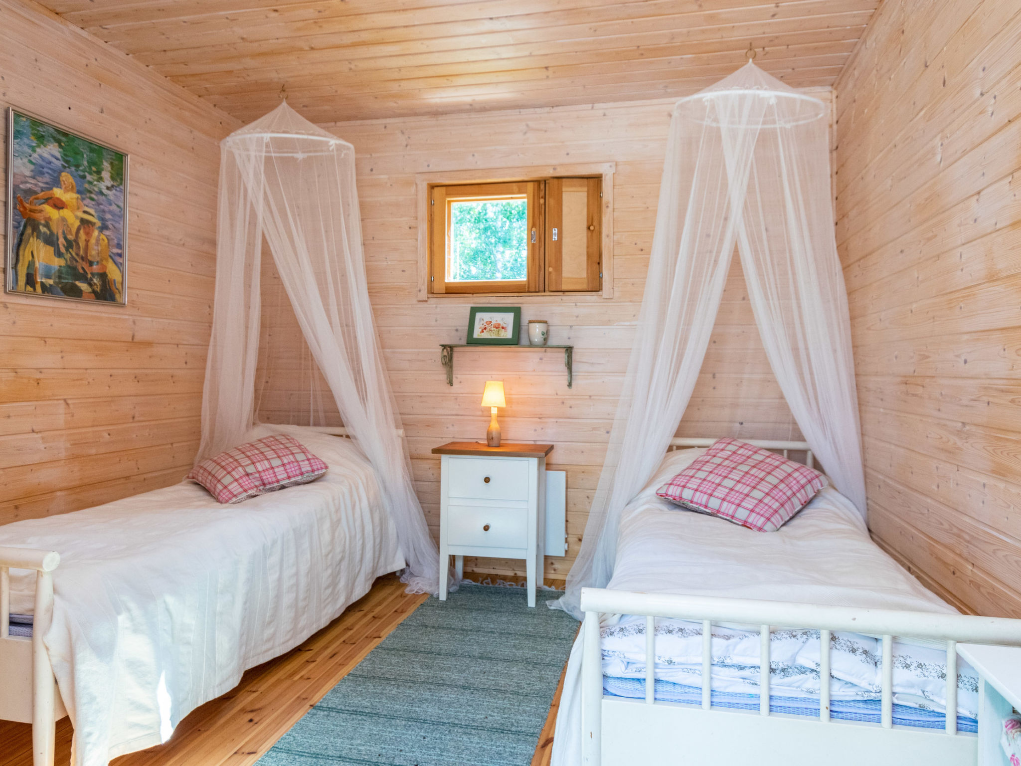 Hot pool cottage kesäranta - Binnen