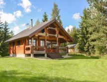 Knusse houtblokhut aan het Iso-Lappi meer met houtgestookte sauna - thumbnail 1