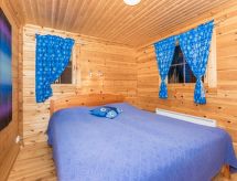 Knusse houtblokhut aan het Iso-Lappi meer met houtgestookte sauna - thumbnail 4