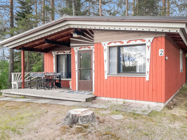 6-persoons vakantiehuis Hiekkasaari met sauna aan het meer in Kaavi in Kaavi
