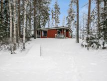 Vakantiehuis Hiekkasaari direct aan het meer Vihtajärvi in Kaavi - thumbnail 5