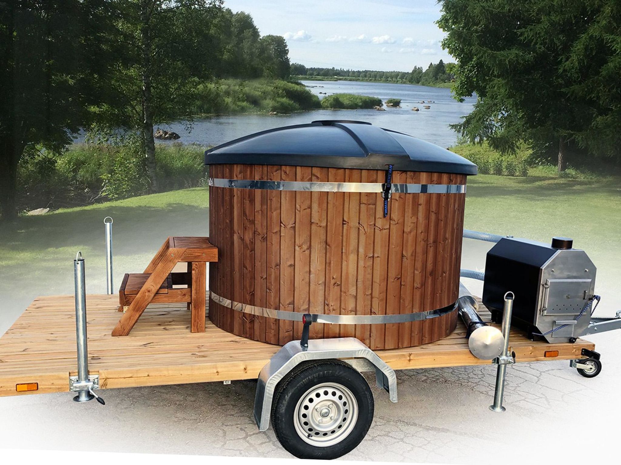 Koskisaari, vaikon loma 2-Binnen