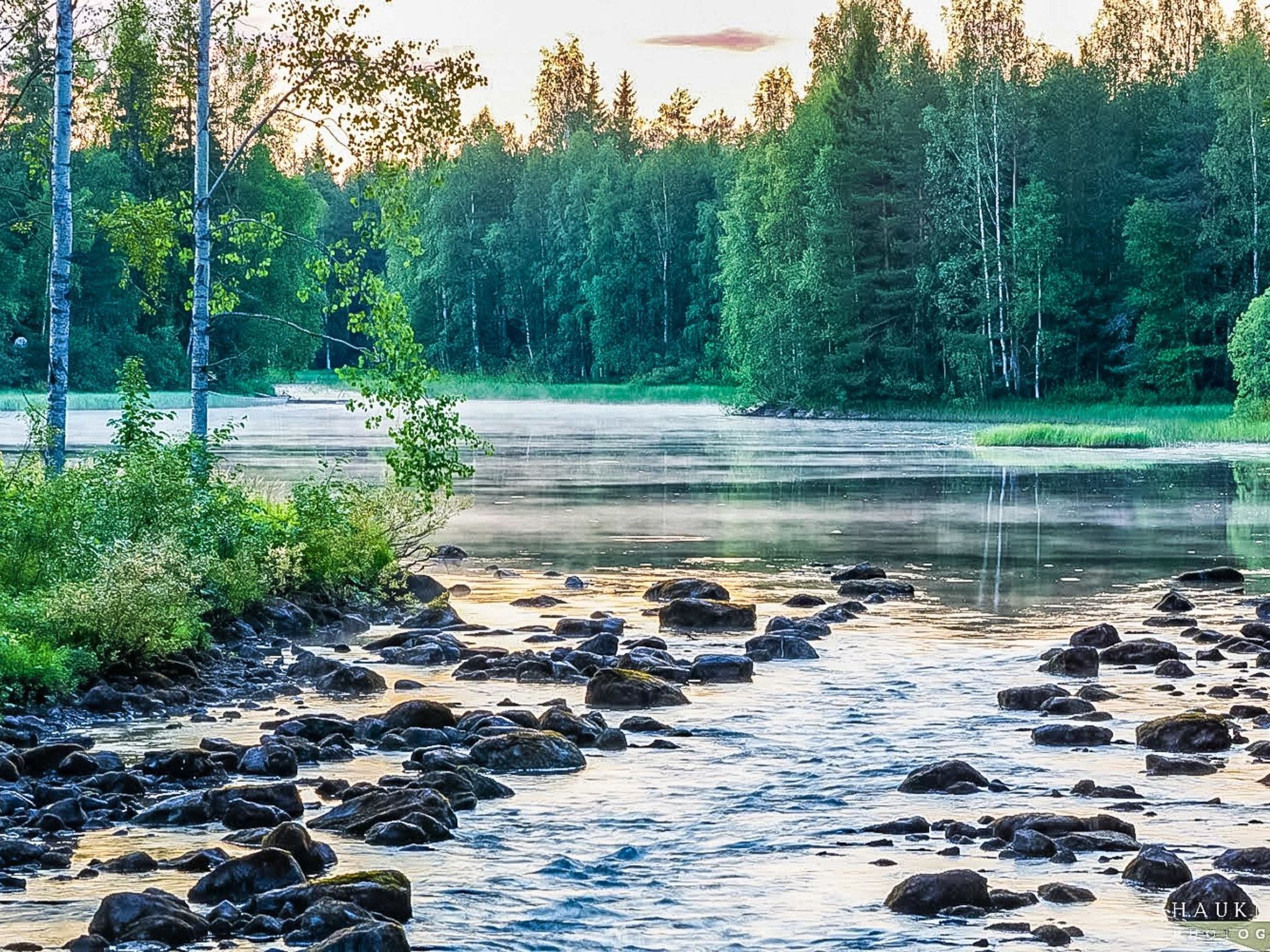Jussinlahti, vaikon loma 6-Binnen