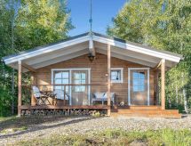 Houten cabin met panoramisch uitzicht op meer Vihtajärvi in Finland - thumbnail 4