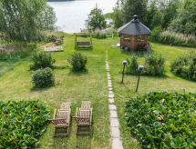 Sfeervol blokhut aan het meer bij Kuopio met eigen sauna en roeiboot - thumbnail 4