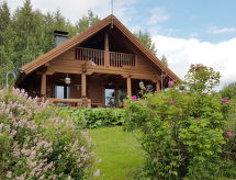 Sfeervol blokhut aan het meer bij Kuopio met eigen sauna en roeiboot - thumbnail 1