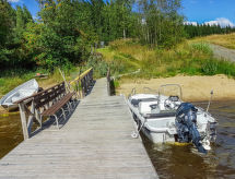 Sfeervol blokhut aan het meer bij Kuopio met eigen sauna en roeiboot - thumbnail 5