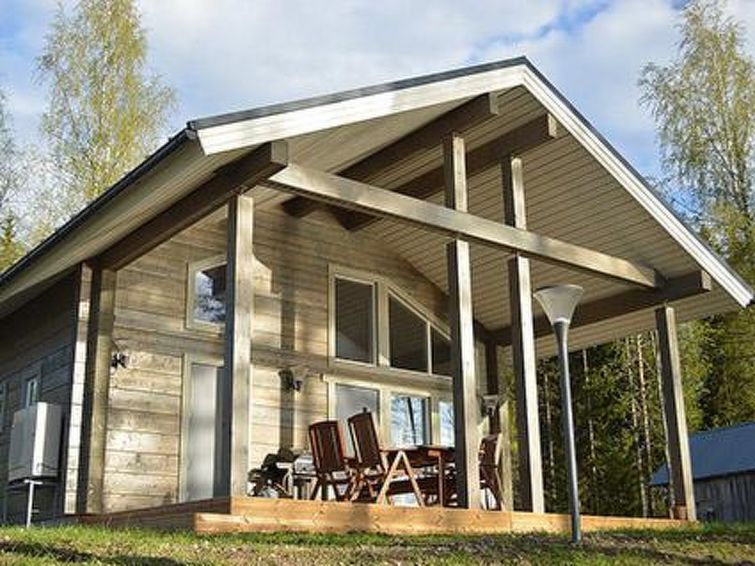 Aan het meer: Rustgevend vakantiehuis Niemelä in Kuopio in Kuopio