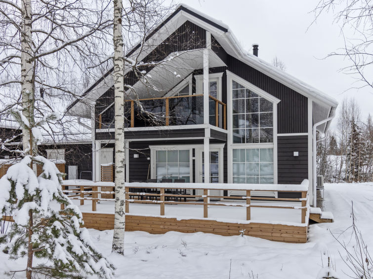 Op 1,5 km van de piste: Stijlvol vakantiehuis in Lapinlahti in Lapinlahti
