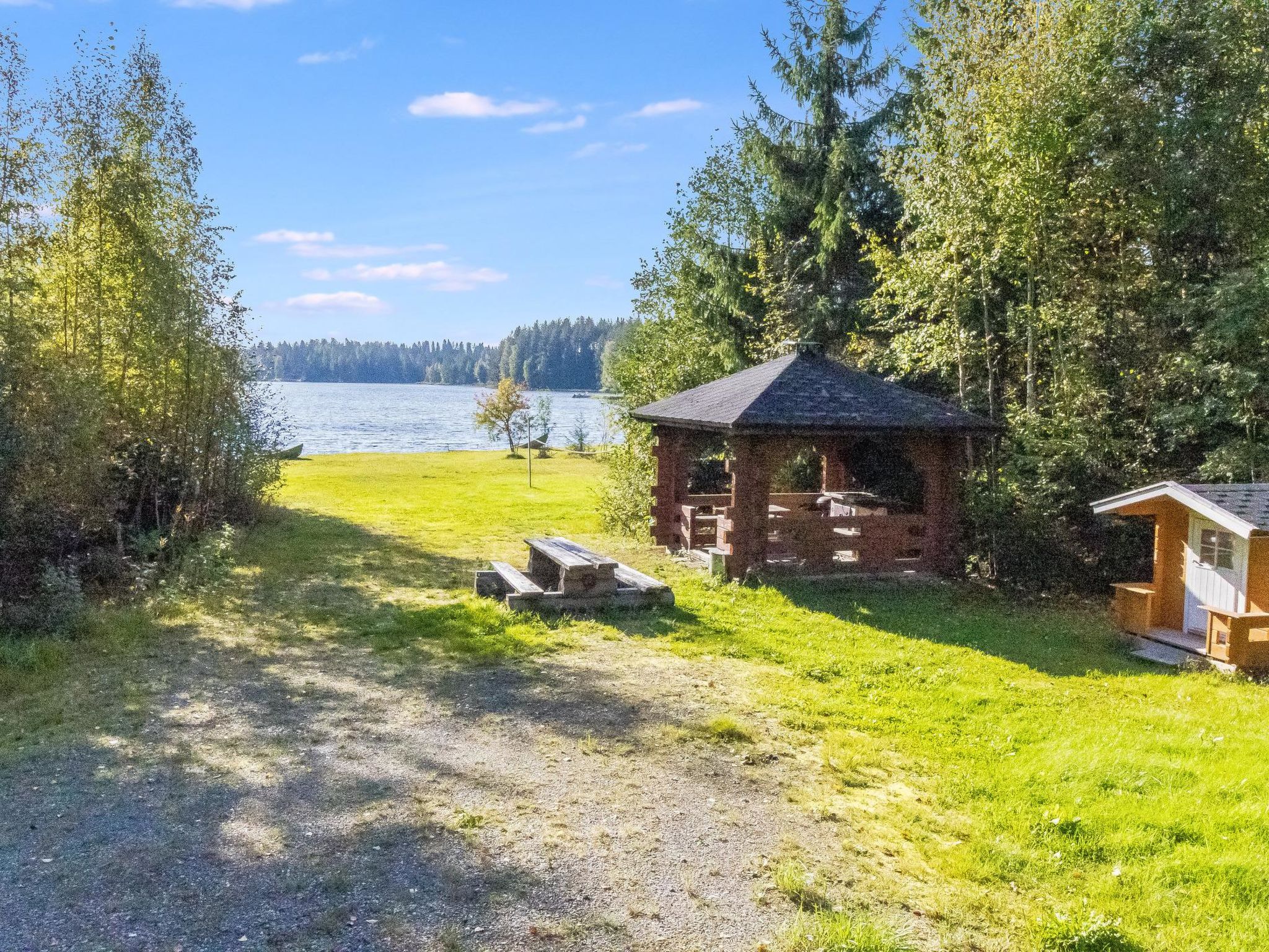 Rinnepelto lomamökit-Binnen
