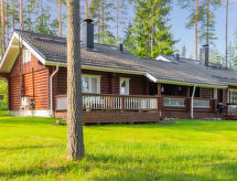 Rustiek appartement aan het Syväri-meer bij Tahko, 5 personen - thumbnail 1
