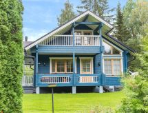 Gezellig vakantiehuis voor 7 aan het Syväri-meer in Tahko, vlakbij de piste - thumbnail 1