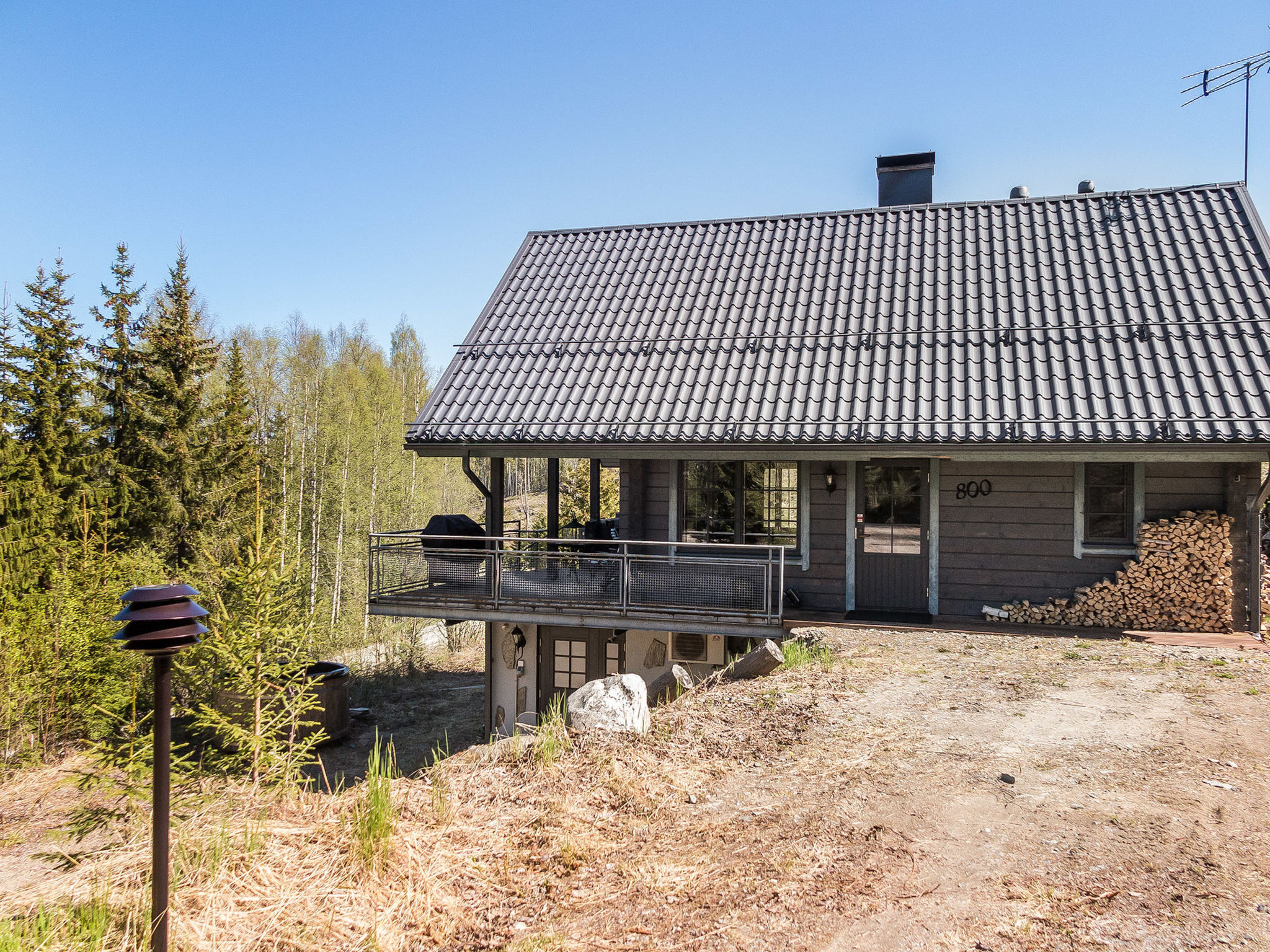 Tahkomäki - Drinnen