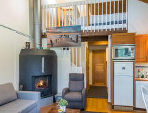 Riant appartement in Tahko met sauna, uitzicht op de pistes en thuiswerkplek - thumbnail 6