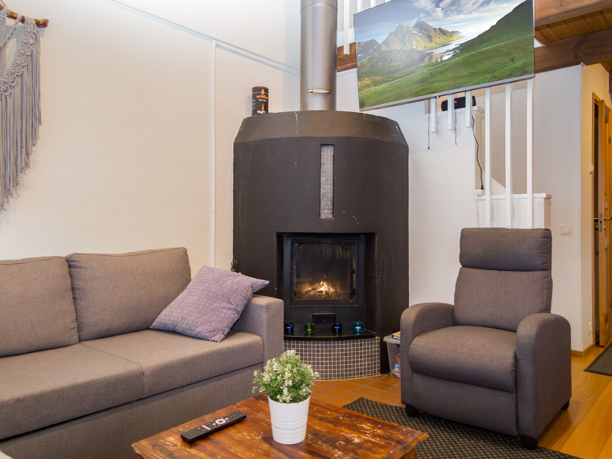 Riant appartement in Tahko met sauna, uitzicht op de pistes en thuiswerkplek - foto 4