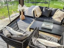 Villa Luna: Fins vakantiehuis aan het meer, 800m van de pistes in Tahko - thumbnail 3
