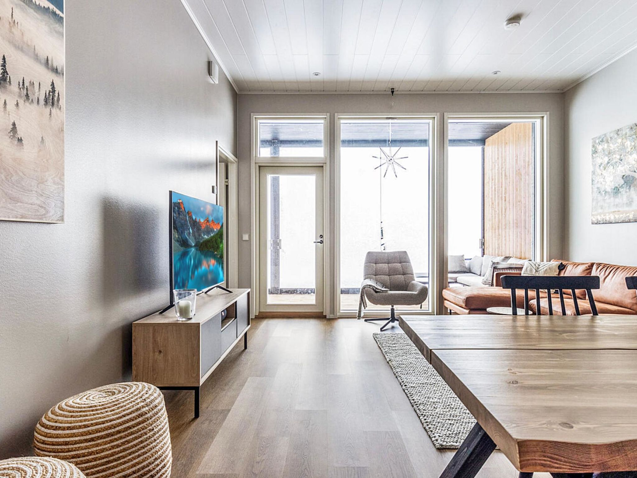 Nieuwe houten villa aan het meer in Tahko – 6 personen, sauna en terras - foto 7