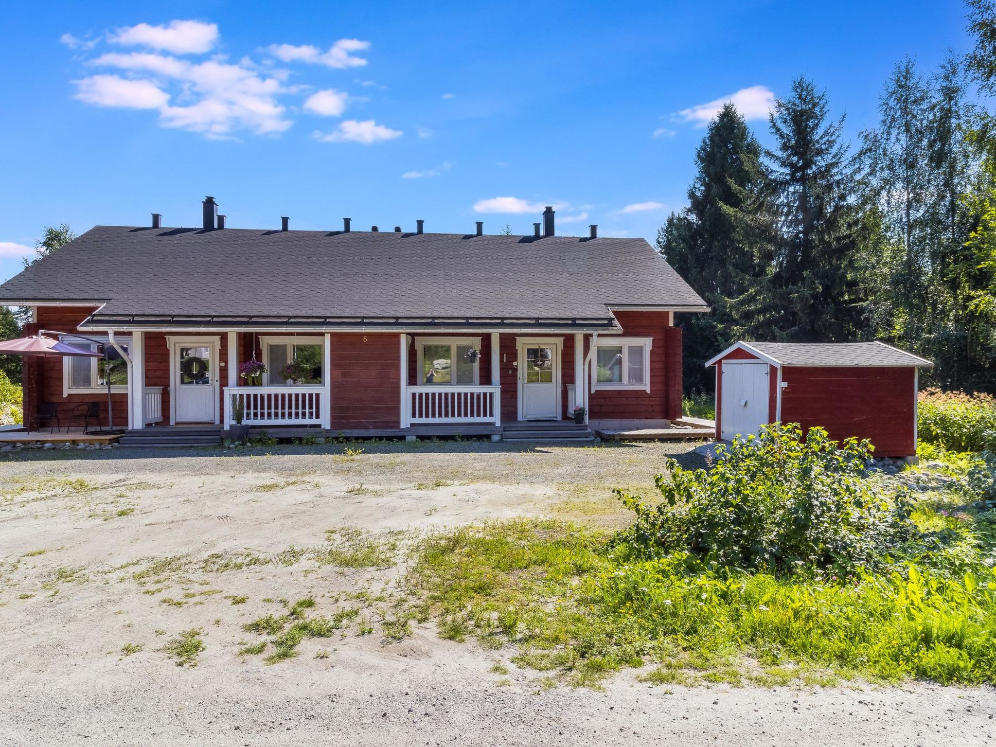 Tintin mökki-Inside