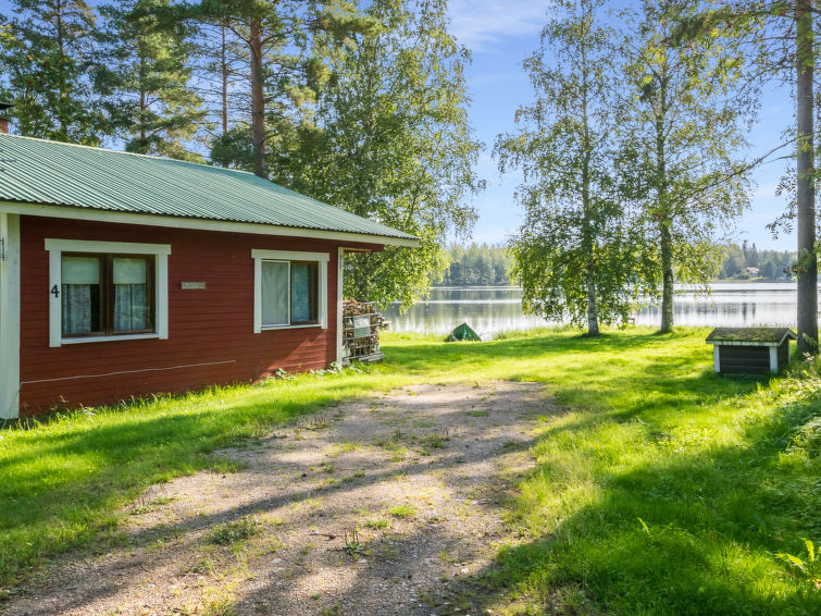 Sauna en rust aan het meer: Vakantiehuis Suopursu 4 in Pielavesi in Pielavesi