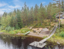 Vakantiehuis Kierinniemi aan het meer in Rautalampi, Noord-Savo - thumbnail 1