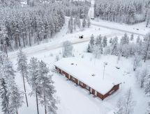 Knus appartement aan het Ylä-Luosta meer in Rautavaara - thumbnail 1