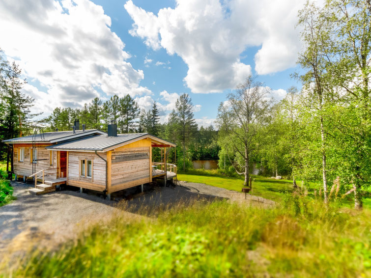 Sauna en rust aan het water in vakantiehuis Koivu, Sonkajärvi in Sonkajärvi