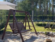 Knusse blokhut aan het water in Ala-Luosta, Noord-Savo - thumbnail 2