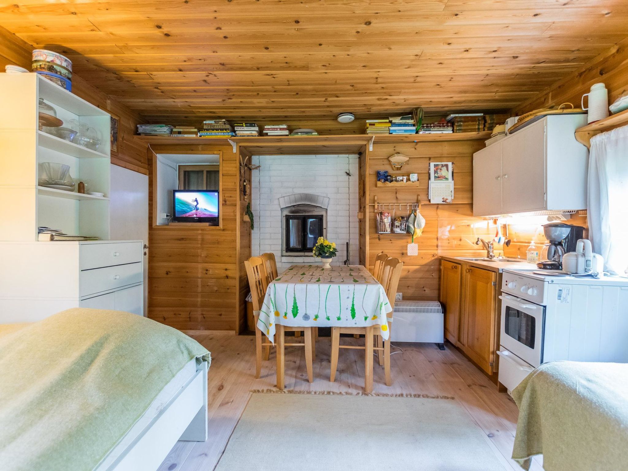 Knusse blokhut Tähdikki aan het Havulampi-meer met eigen sauna en roeiboot - foto 4