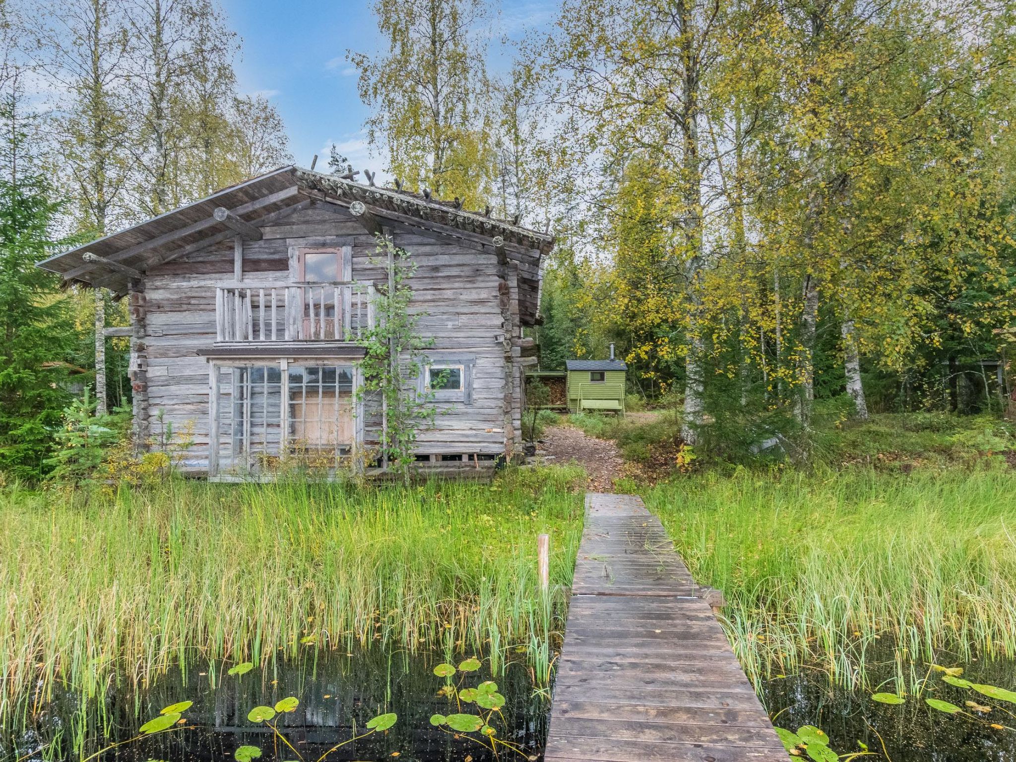 Knusse blokhut Tähdikki aan het Havulampi-meer met eigen sauna en roeiboot - foto 15