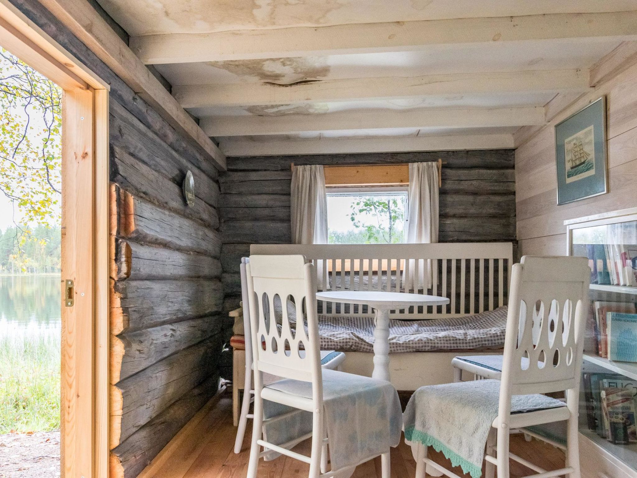 Knusse blokhut Tähdikki aan het Havulampi-meer met eigen sauna en roeiboot - foto 18