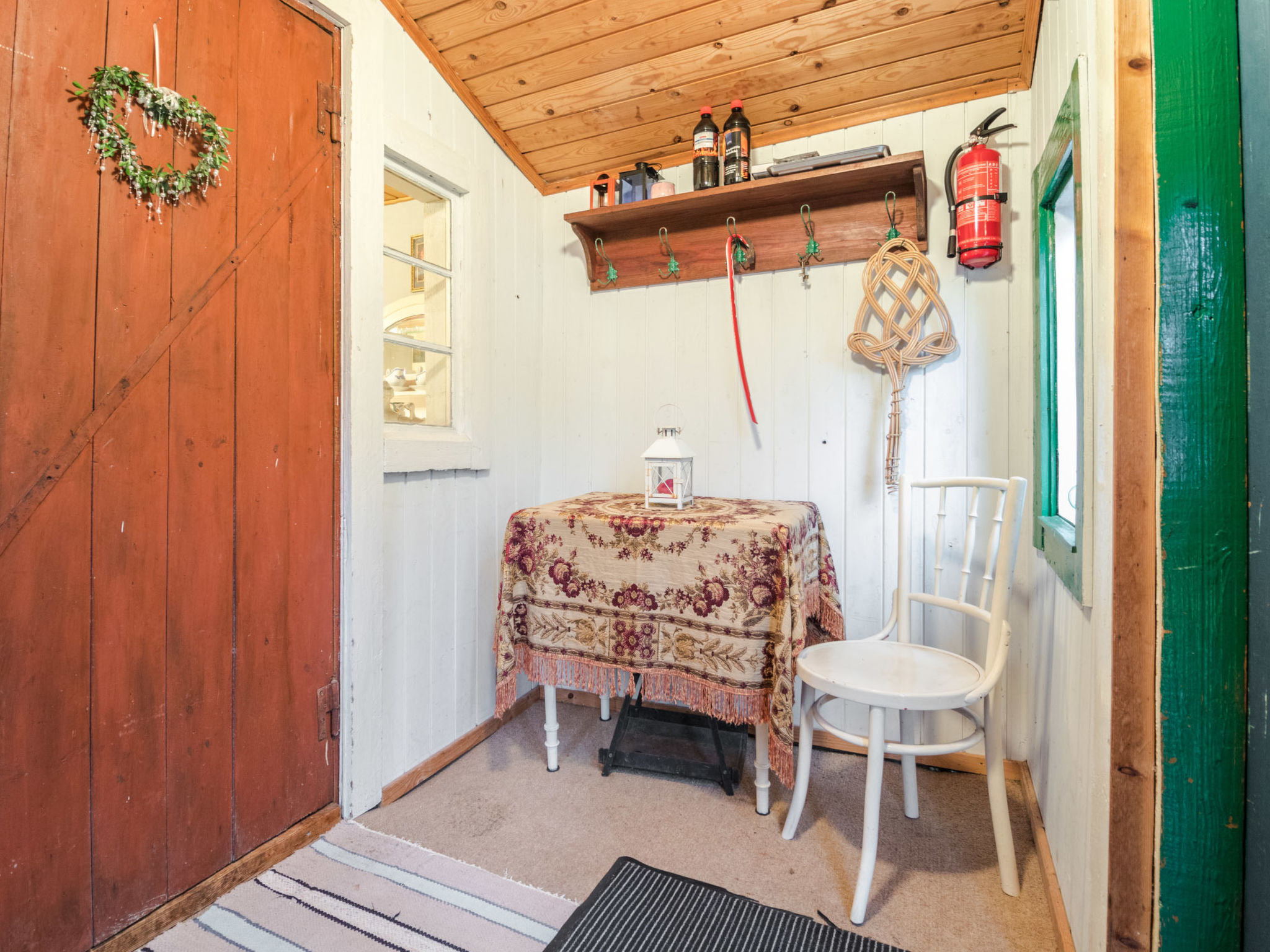 Puutarhurin mökki - Dedans