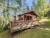 Authentiek Fins houten huisje direct aan het Petäjärvi meer, 42 km van Helsinki - thumbnail 2