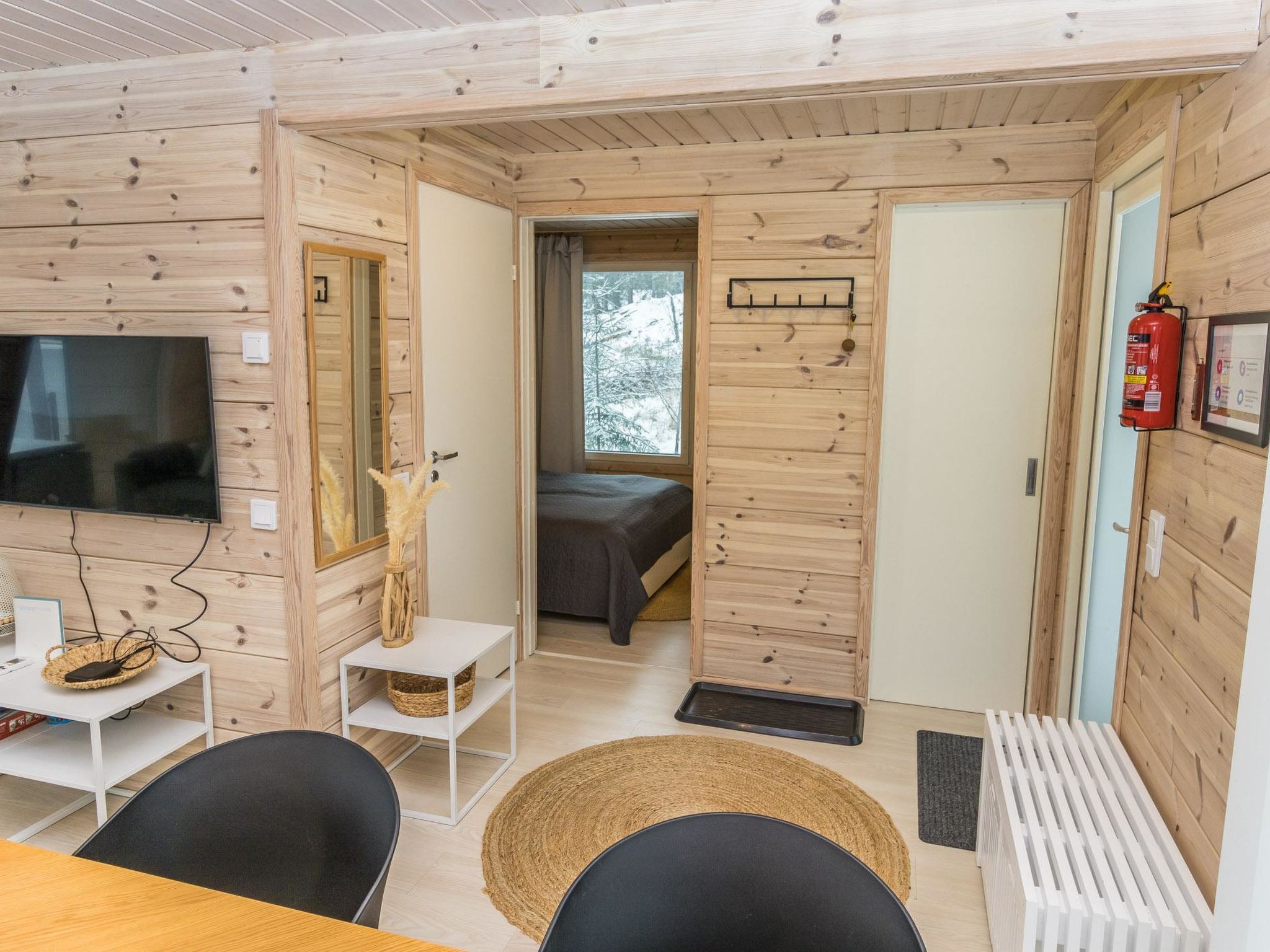 Villa korppi-Drinnen