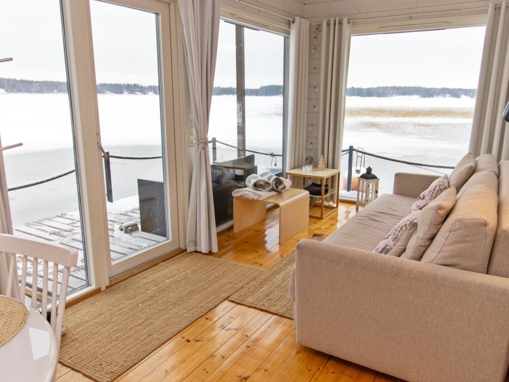 Vakantiehuis Sauna boat haikara in Finland