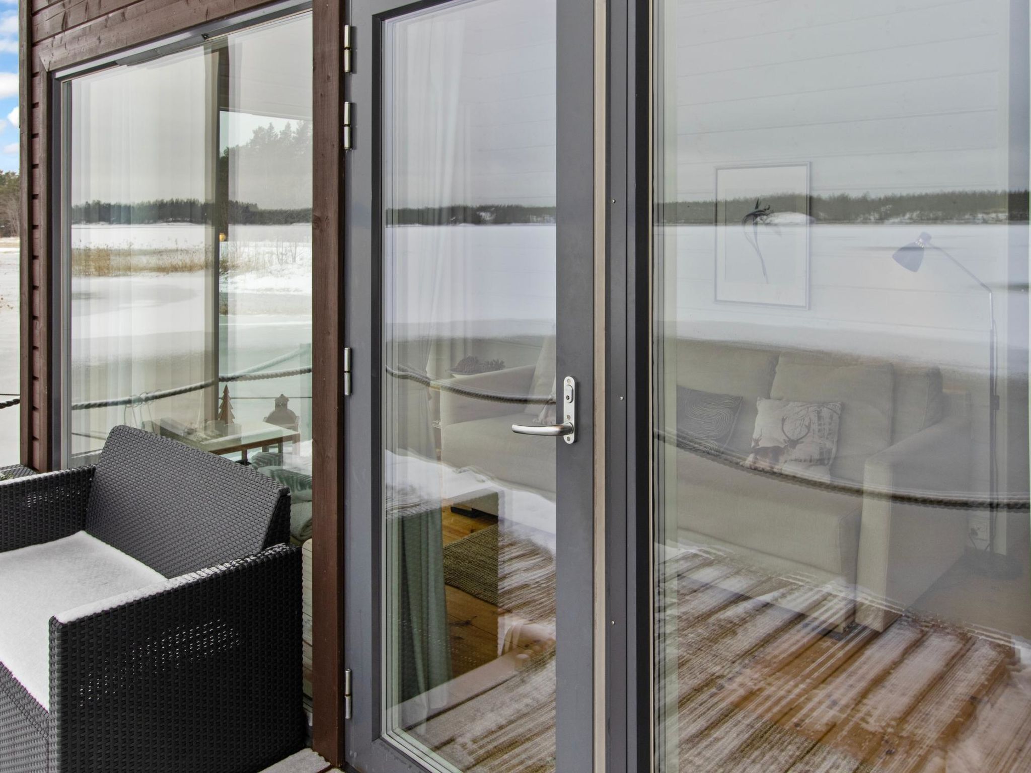 Sauna boat haikara-Drinnen