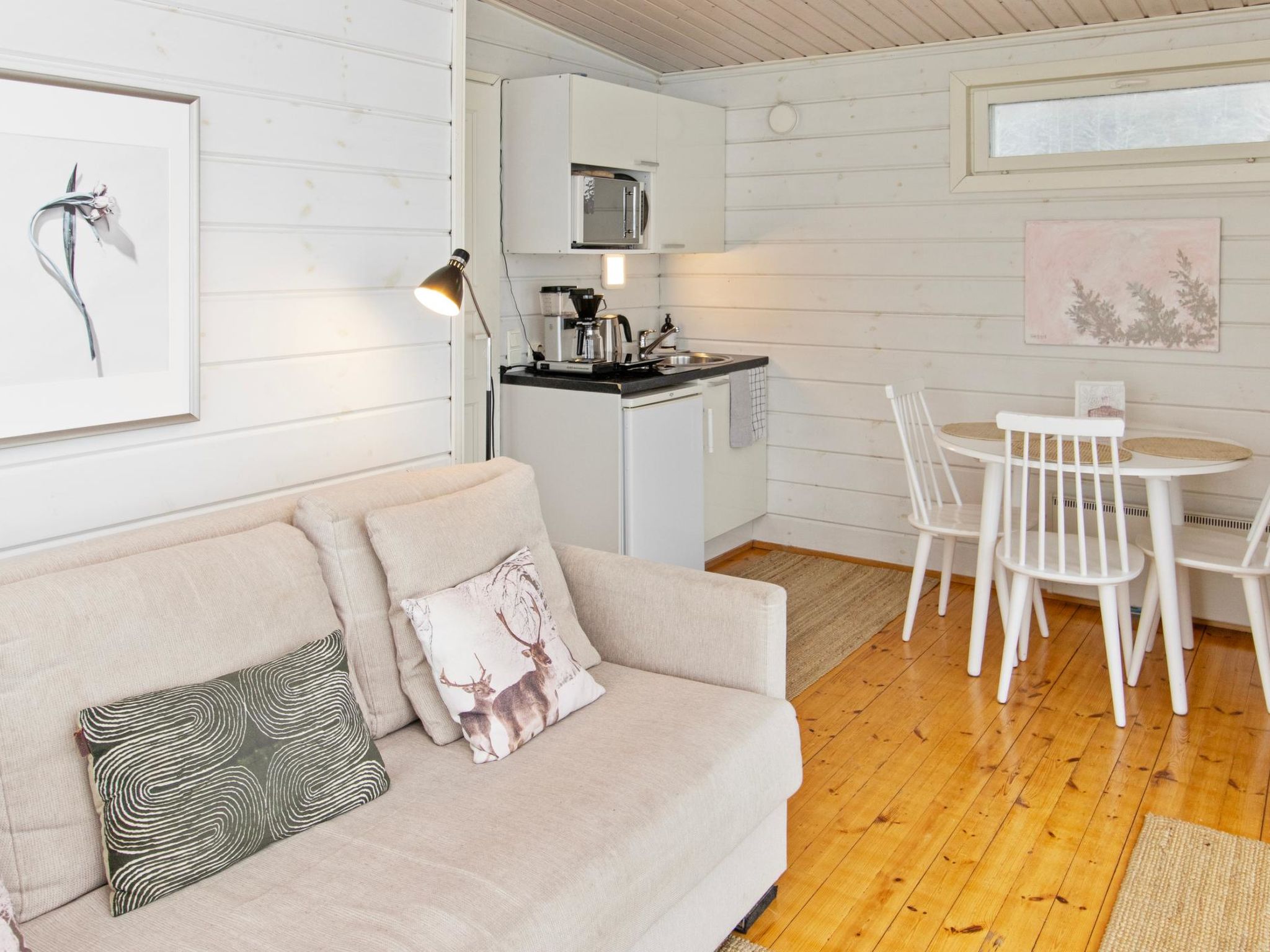 Sauna boat haikara-Drinnen