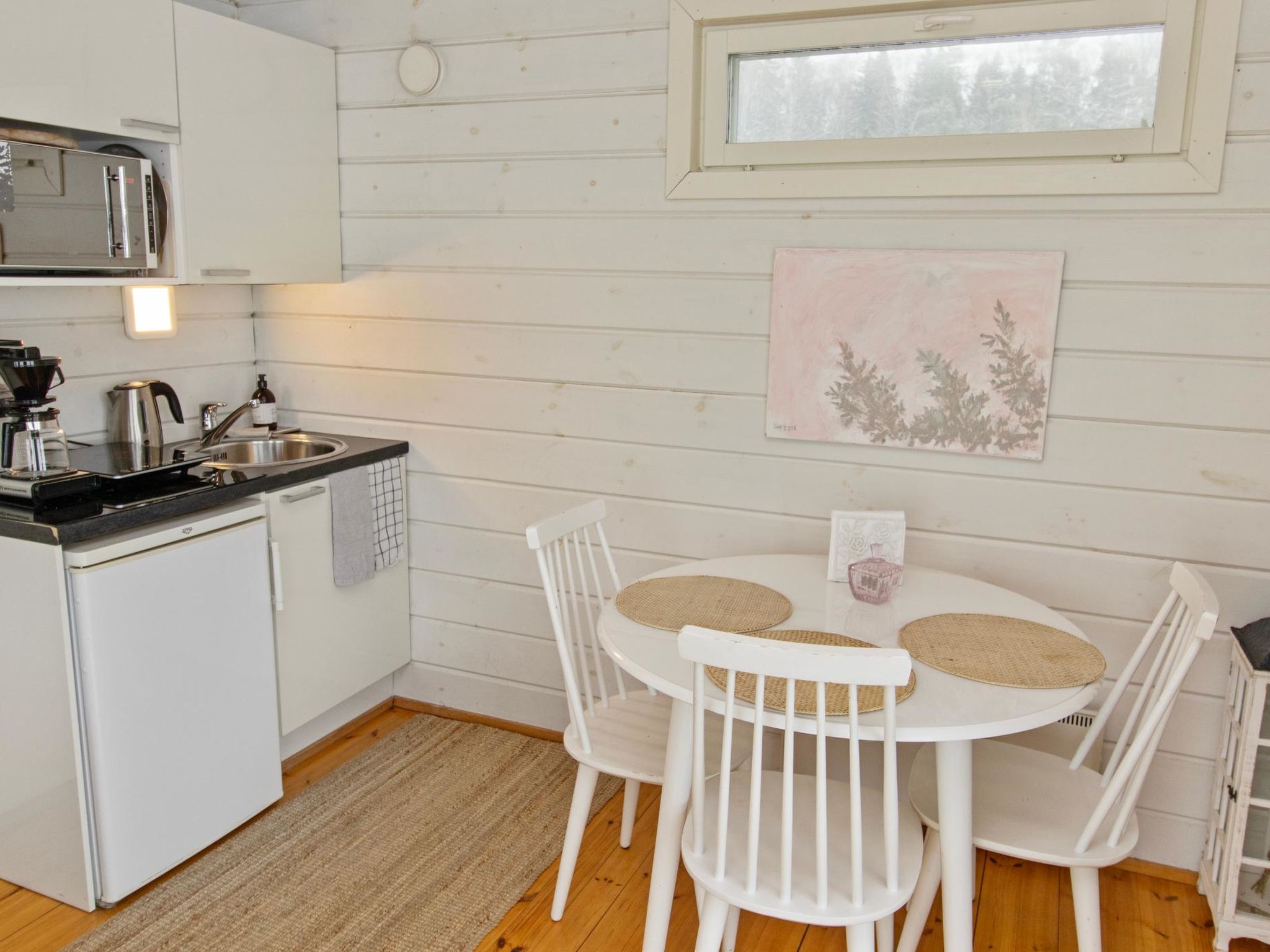 Sauna boat haikara-Drinnen