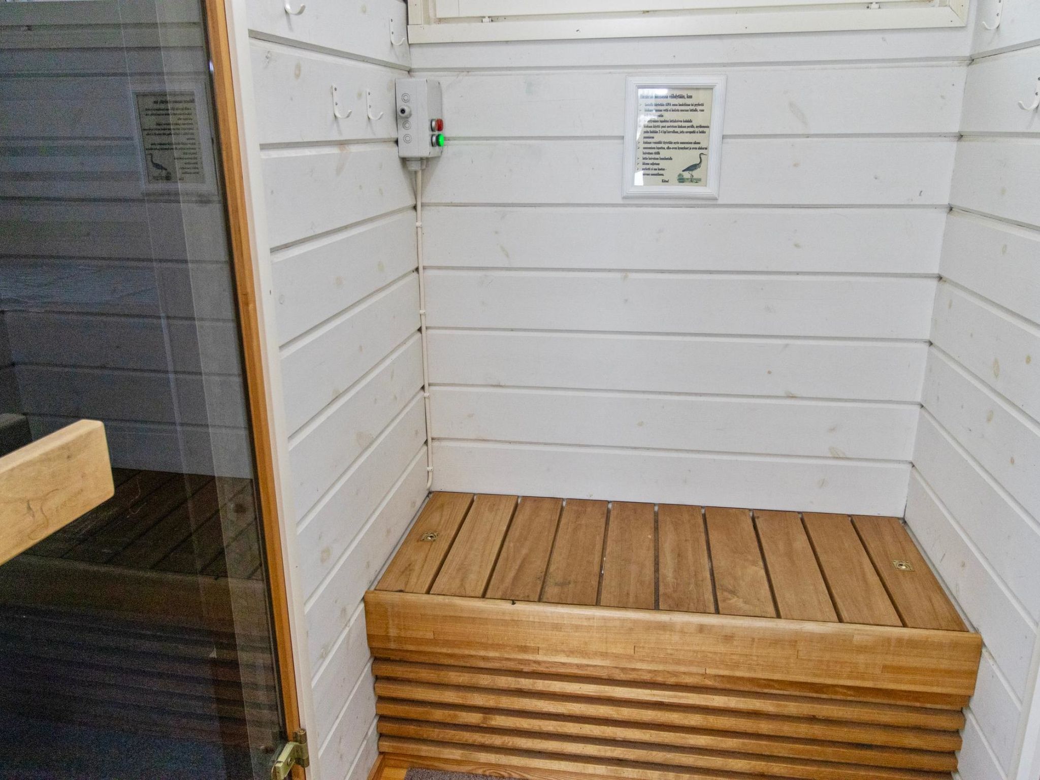 Sauna boat haikara-Drinnen