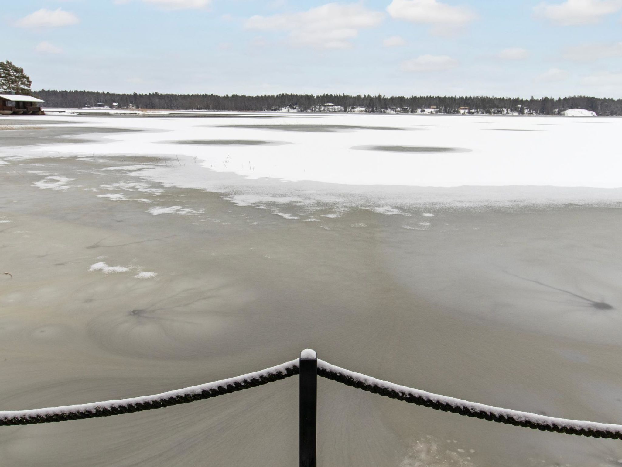 Sauna boat haikara-Drinnen