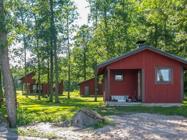 Aan het meer: Rustgevend vakantiehuis Långstrands stuga in Raasepori in Raasepori
