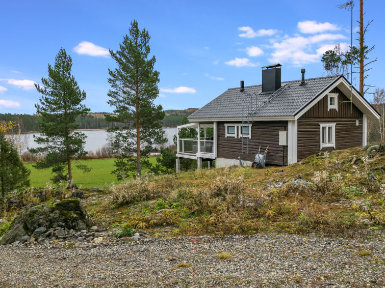 4-persoons vakantiehuis Koskiharju met sauna aan het meer in Heinävesi in Heinävesi