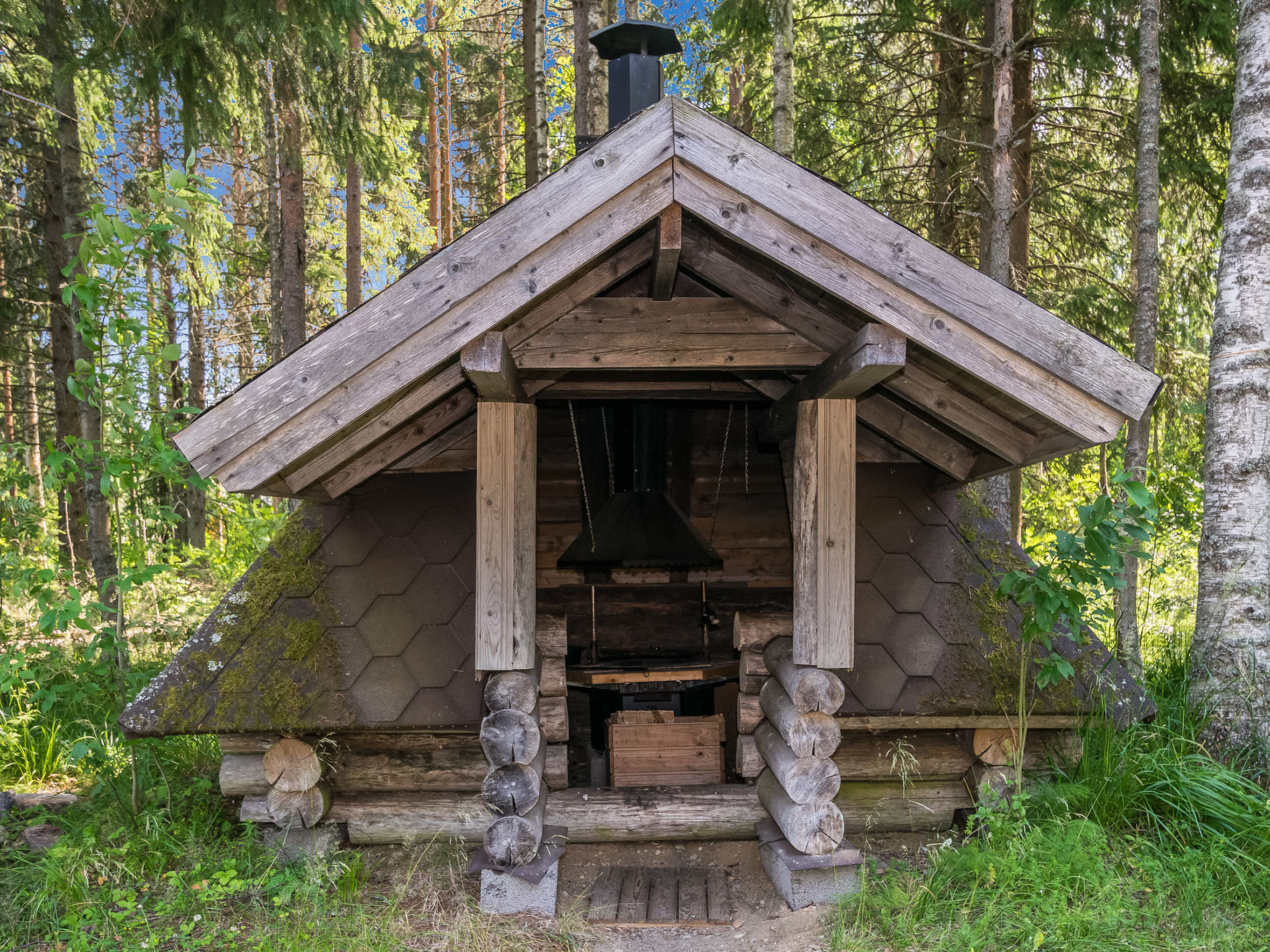 Lemmenmaja - Drinnen