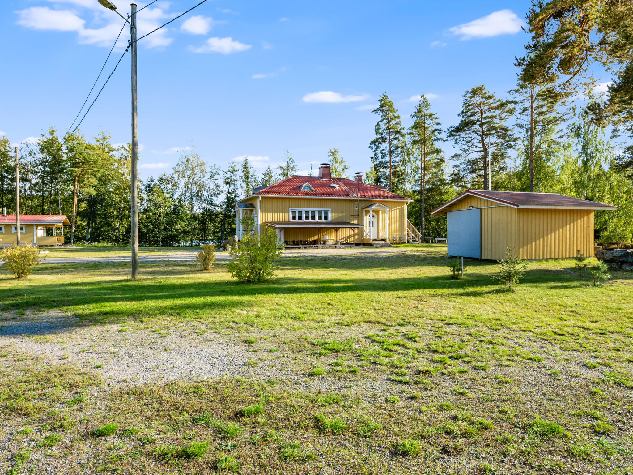 Kaislajärven huvila - Drinnen