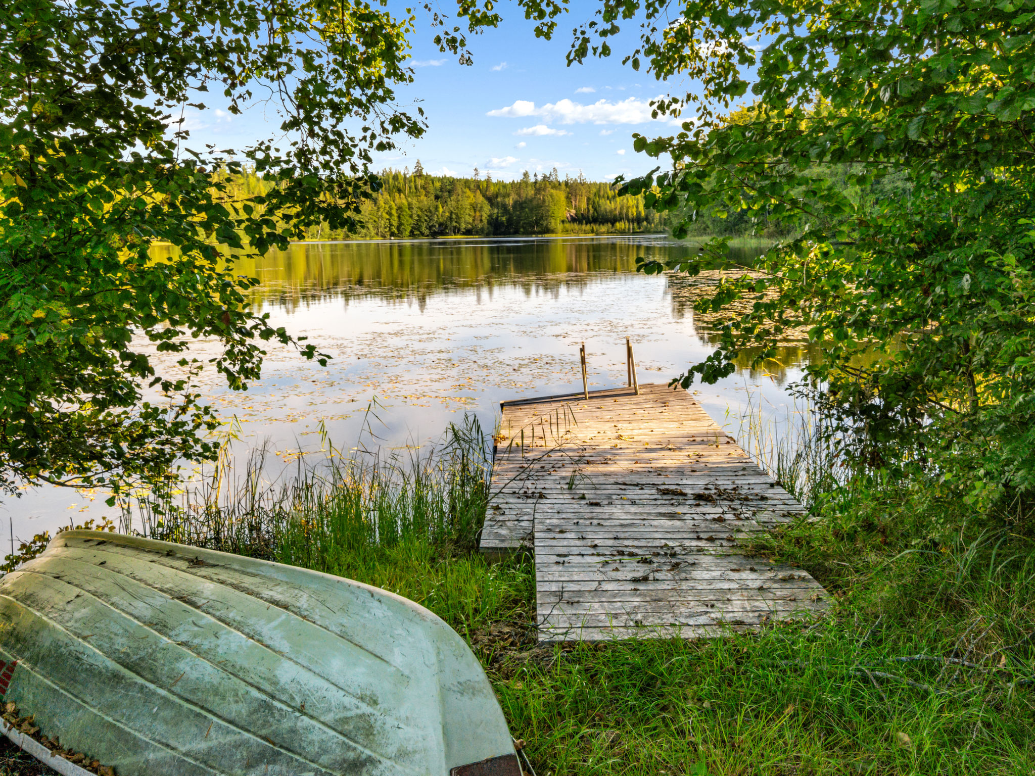 Kaislajärven huvila - Drinnen