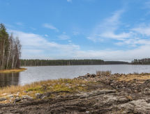 Ruime blokhut aan het meer met sauna bij Juva, 6 personen - thumbnail 5