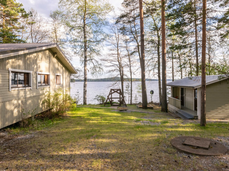 8-persoons vakantiehuis Mäntyrinne met sauna aan het meer in Kerimäki in Kerimäki