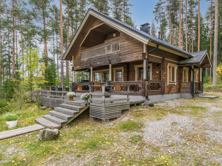 Vakantiehuis aan het meer in Kerimäki met eigen sauna in Kerimäki