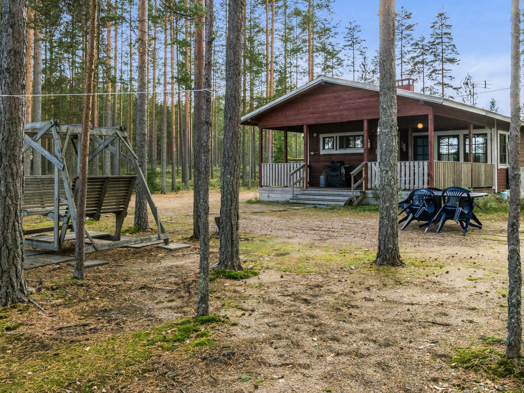 Mäntyniemi - Drinnen